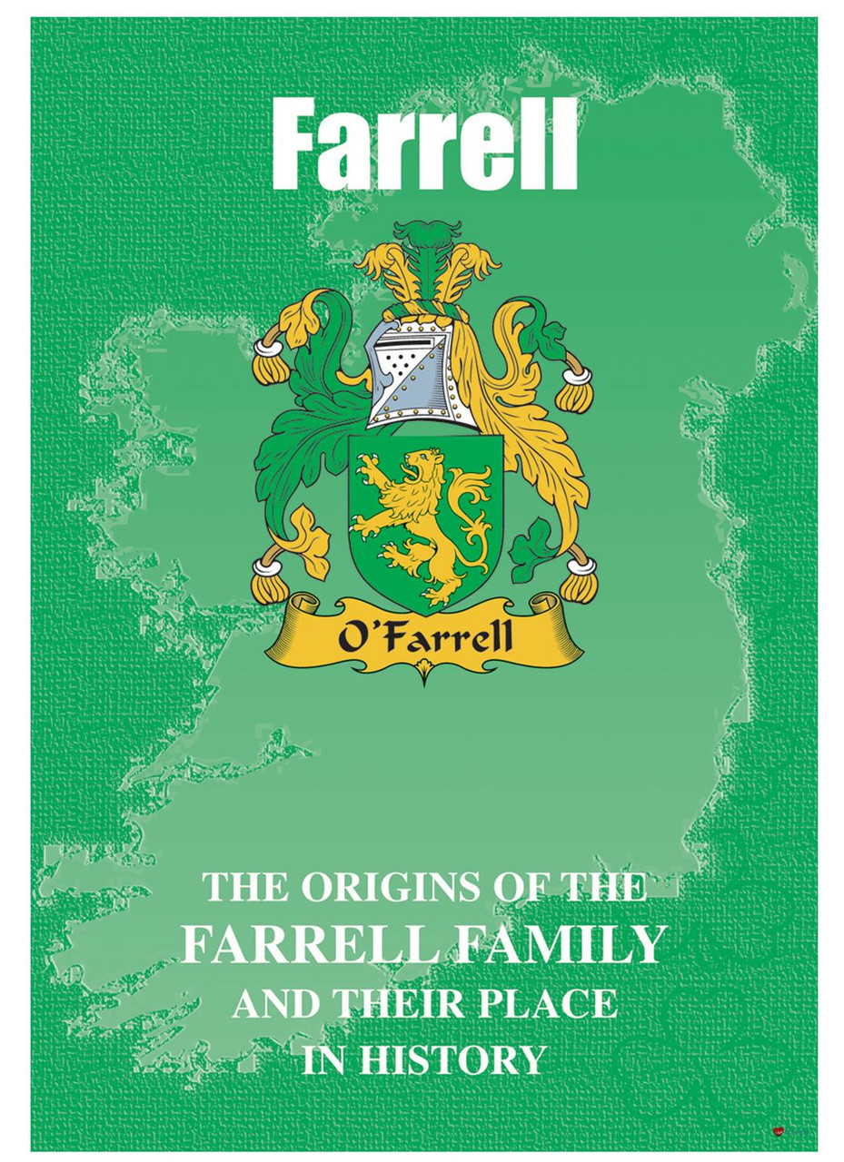 Farrell Irish Ancestry Clan History Booklet Covering the Historical Exploits of this Famous Name