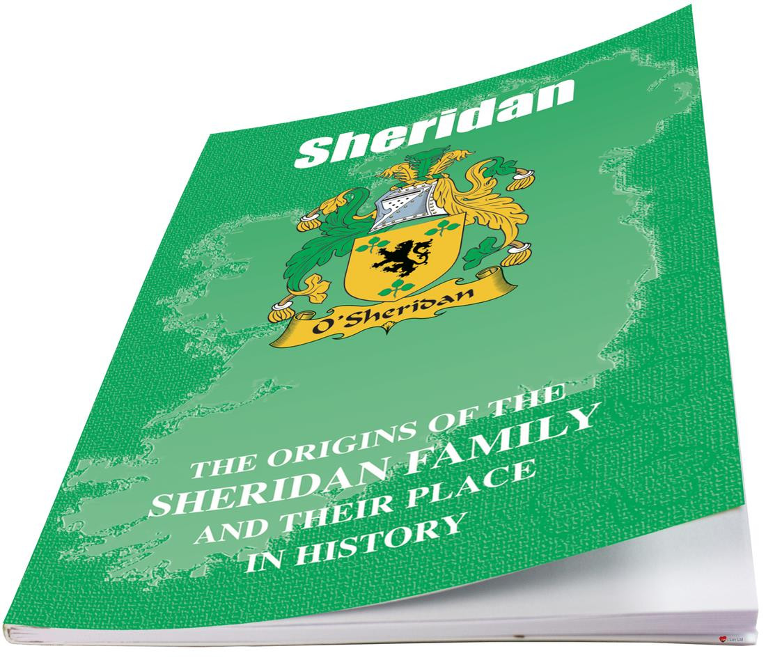 Sheridan Irish Ancestry Clan History Booklet Covering the Historical Exploits of this Famous Name