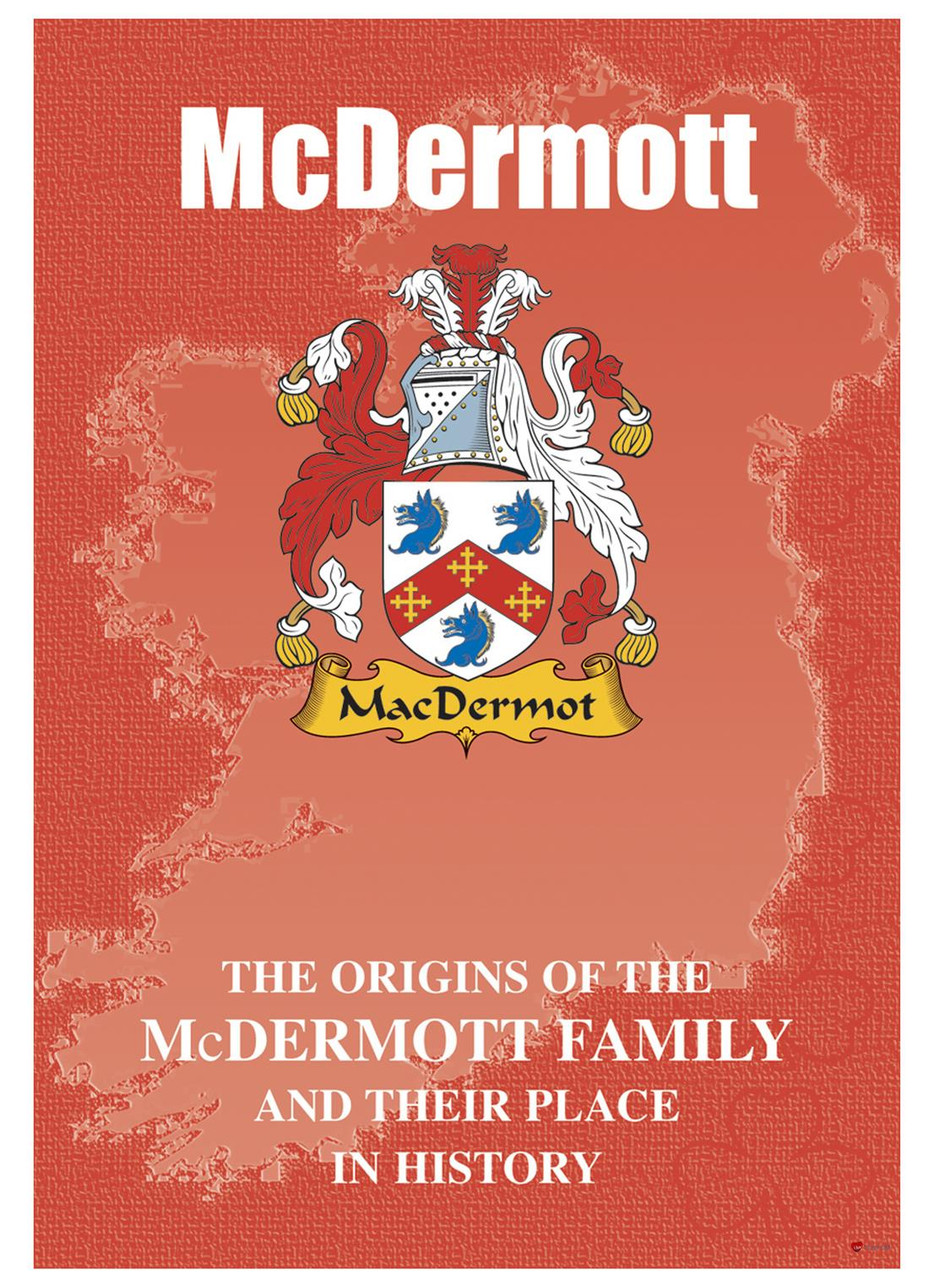 McDermott Irish Ancestry Clan History Booklet Covering the Historical Exploits of this Famous Name