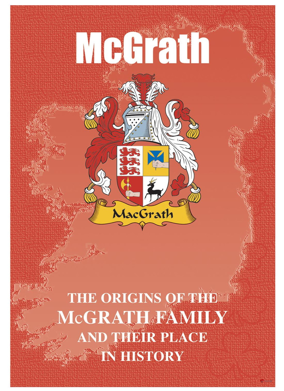 McGrath Irish Ancestry Clan History Booklet Covering the Historical Exploits of this Famous Name