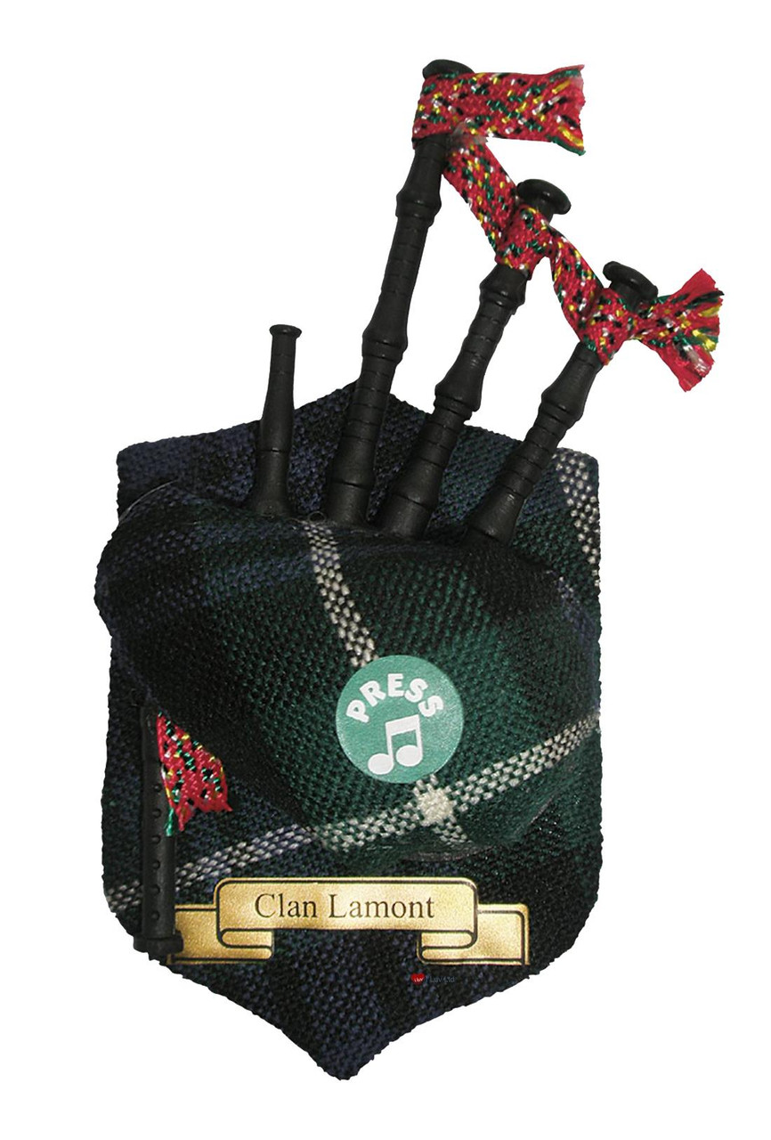 Lamont Musical Bagpipe Fridge Magnet Sound "Scotland the Brave"