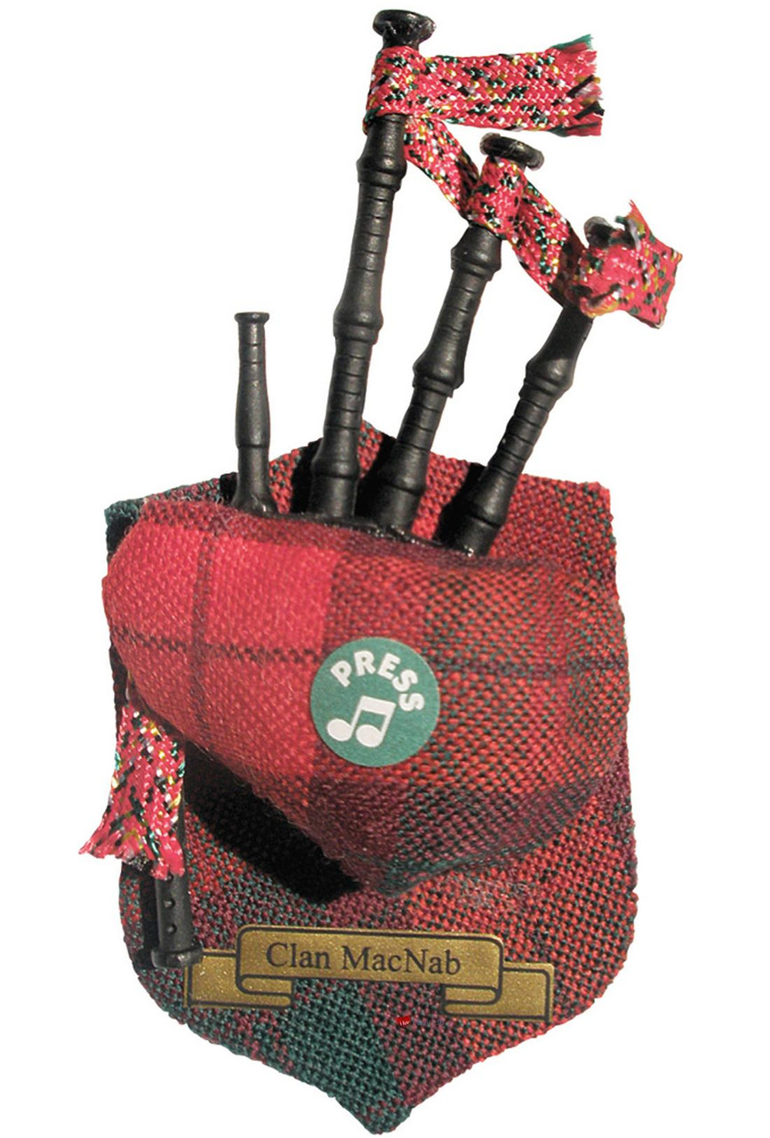 MacNab Musical Bagpipe Fridge Magnet Sound "Scotland the Brave"