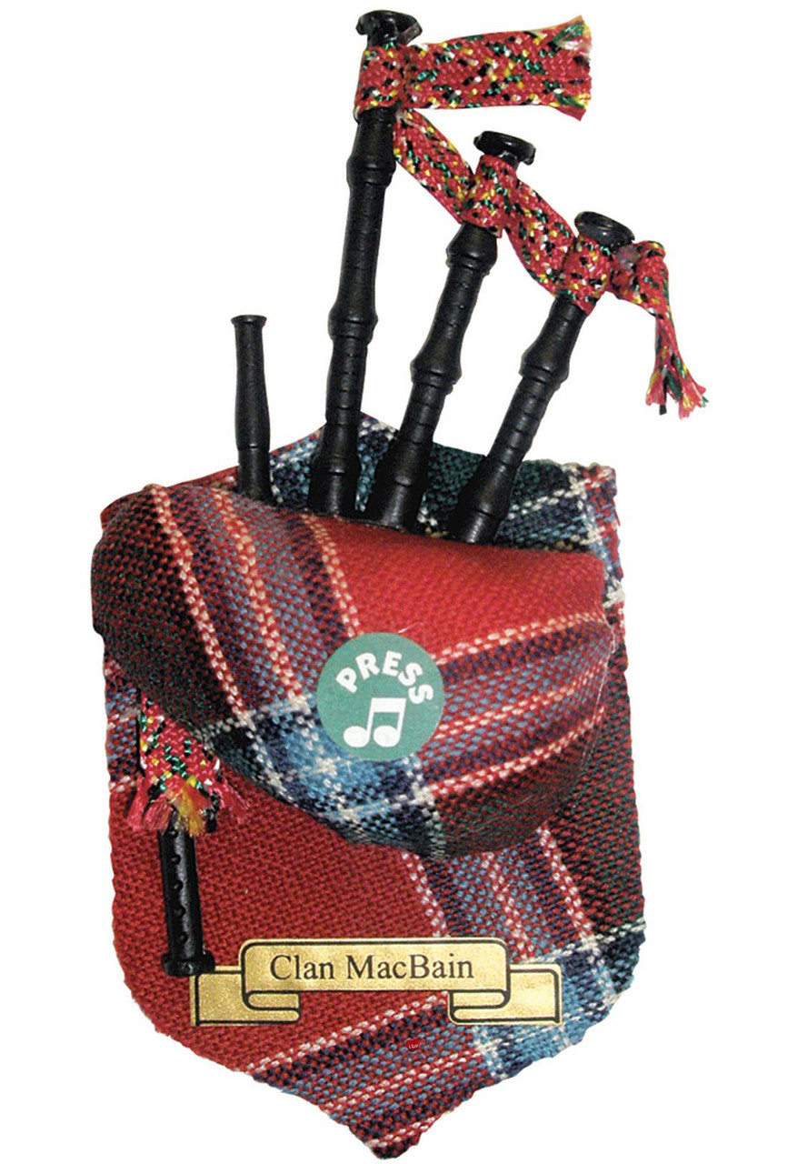 MacBain Musical Bagpipe Fridge Magnet Sound "Scotland the Brave"