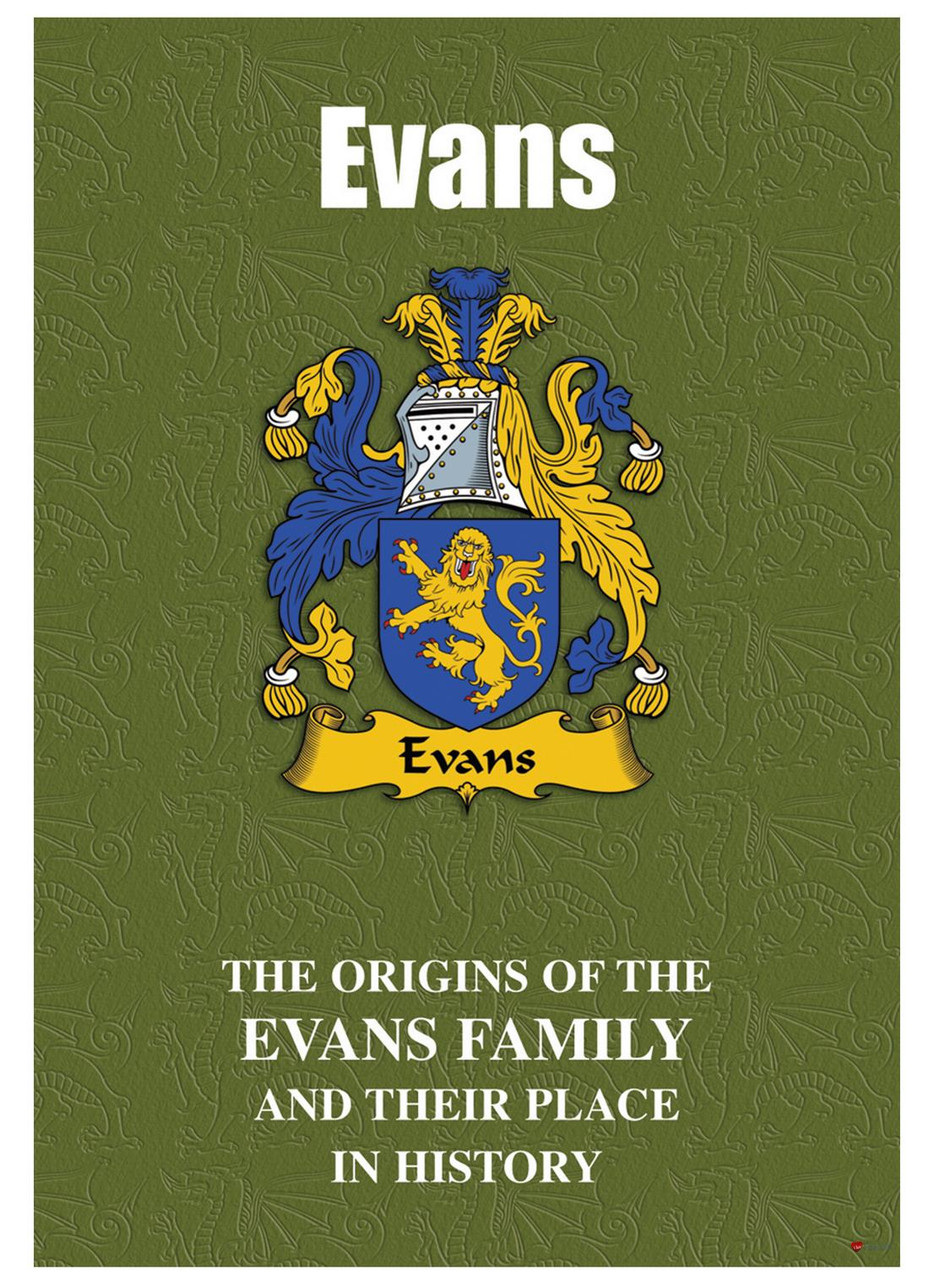 Evans Welsh Ancestry Family History Booklet