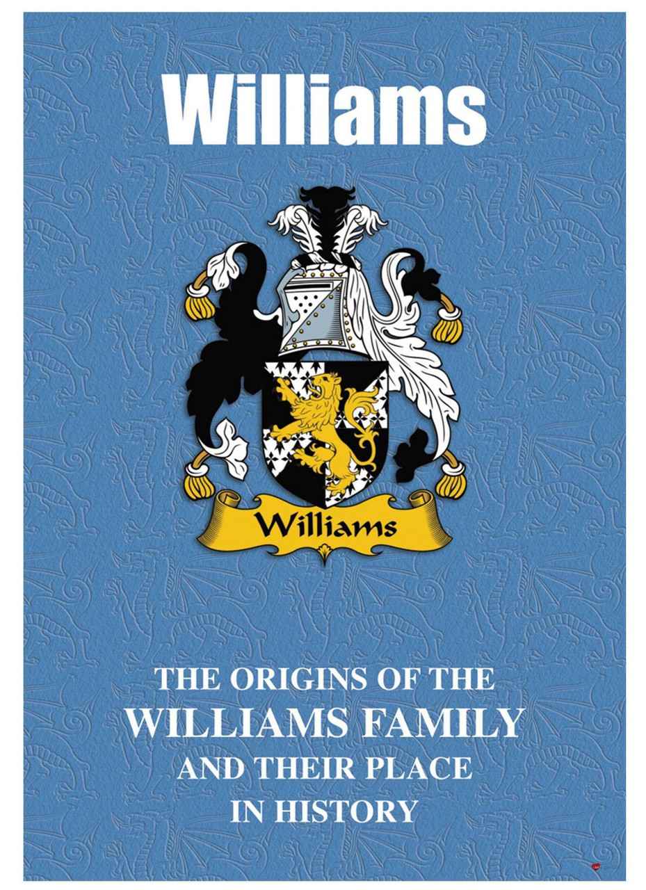 Williams Welsh Ancestry Family History Booklet