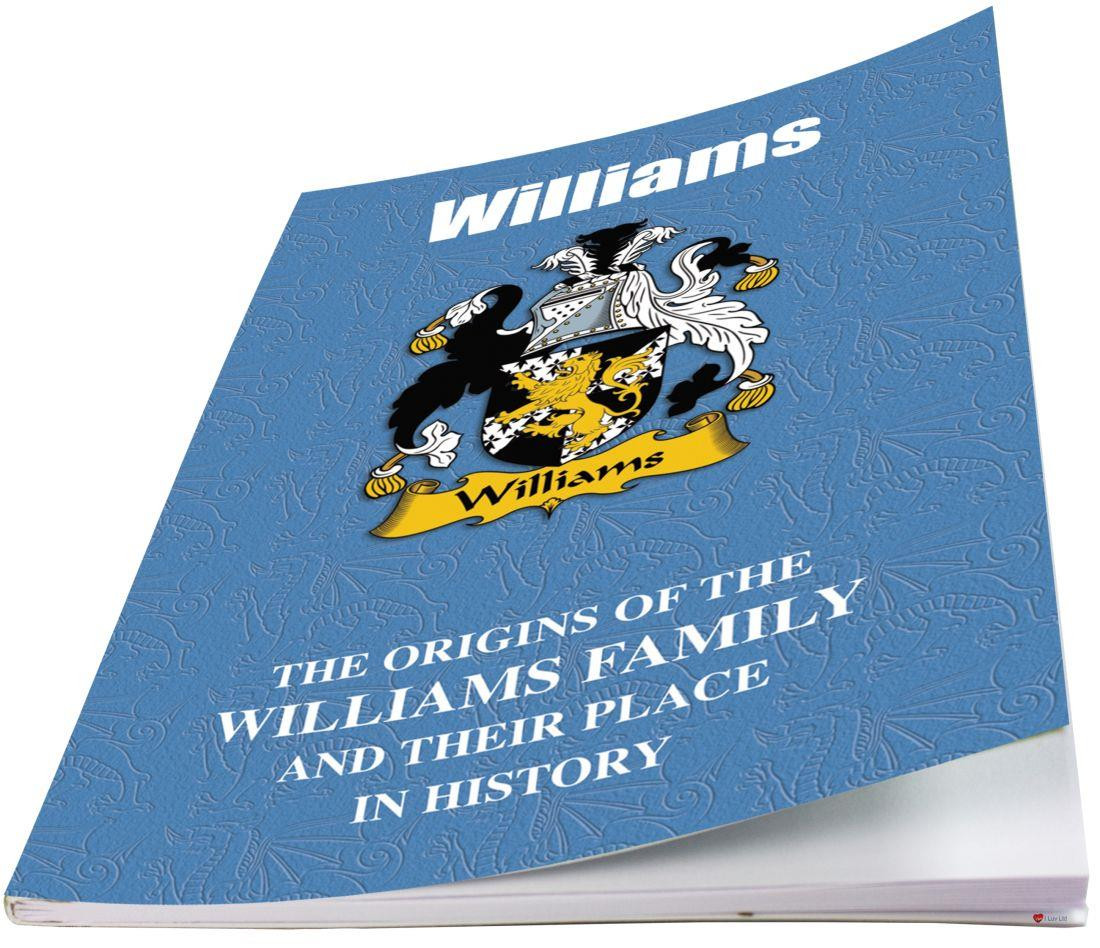Williams Welsh Ancestry Family History Booklet