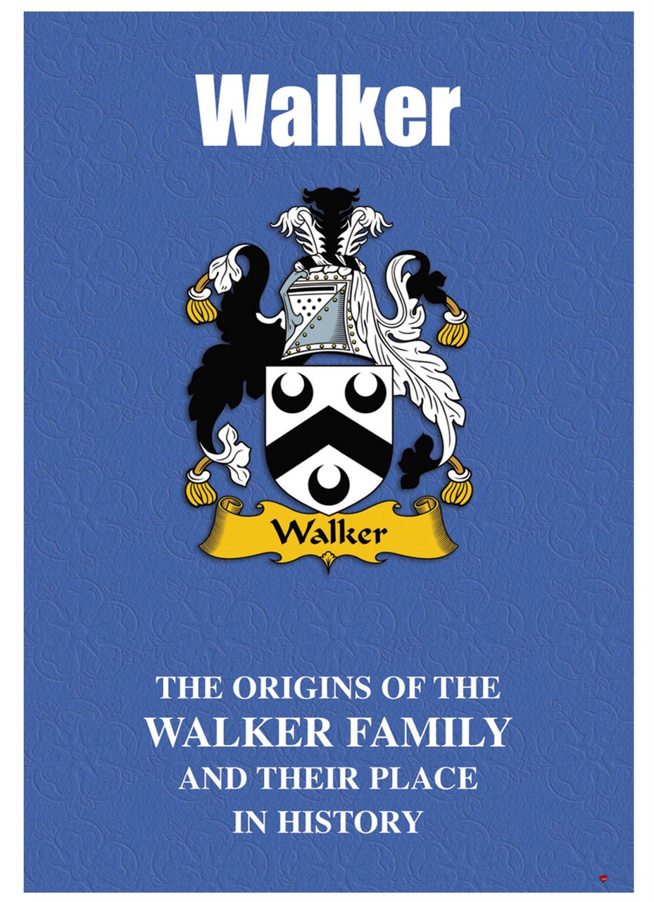 Walker English Ancestry Family History Booklet with Amazing Facts of this Famous Name