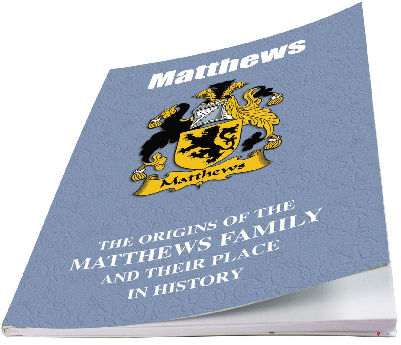 Matthews English Ancestry Family History Booklet with Amazing Facts of this Famous Name