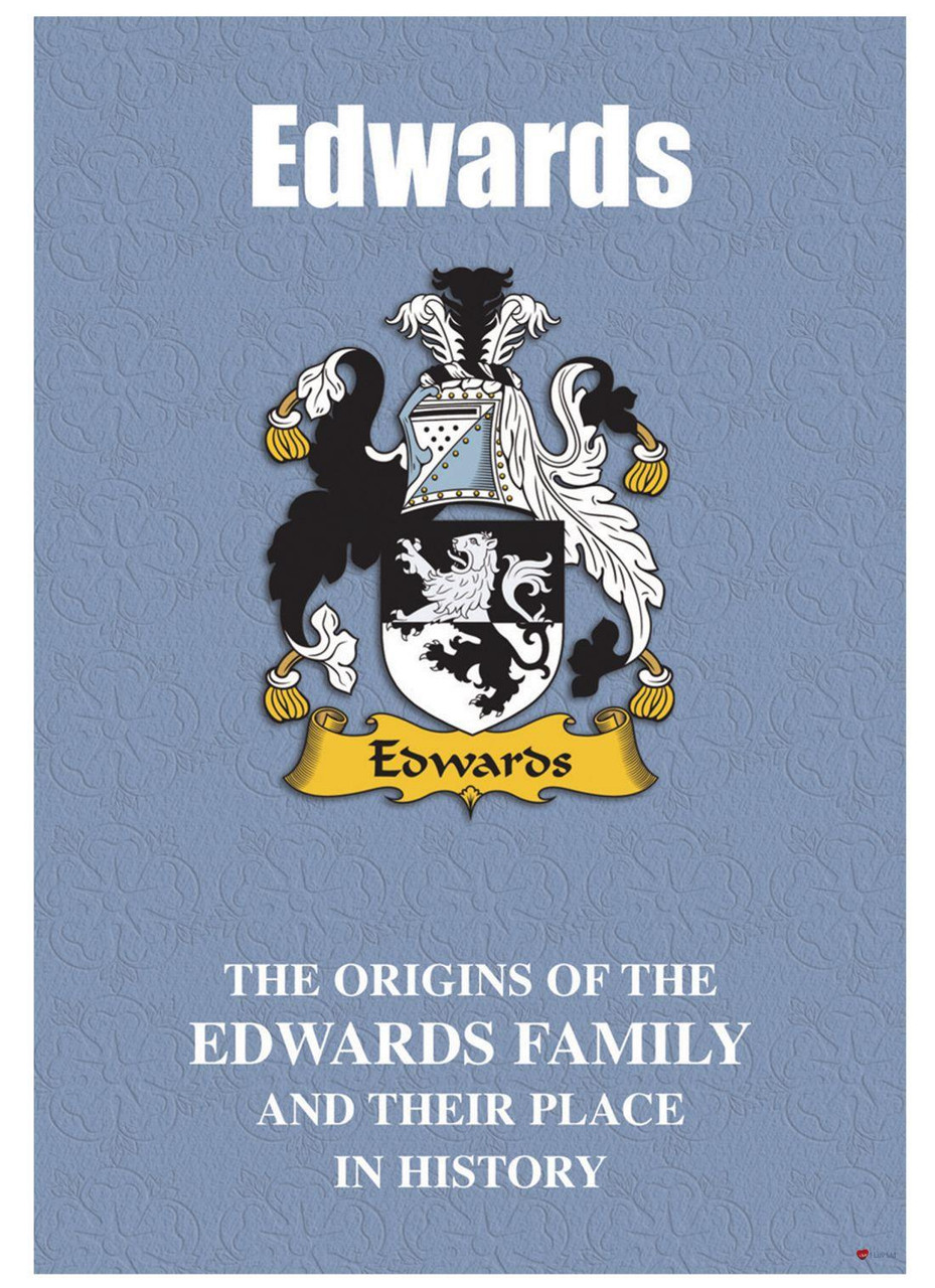 Edwards English Ancestry Family History Booklet with Amazing Facts of this Famous Name