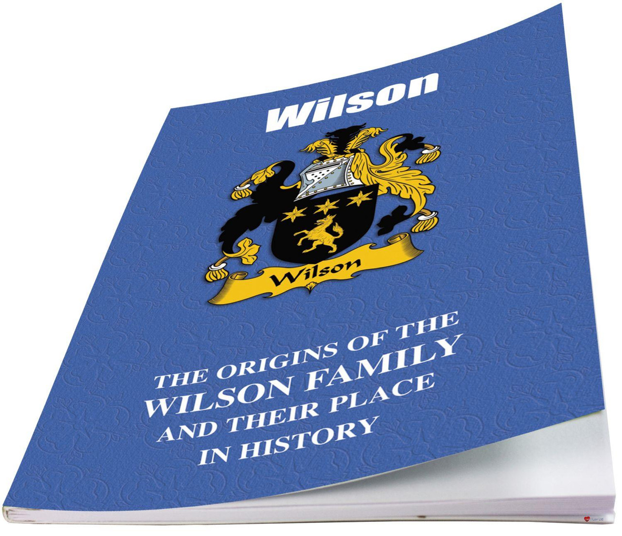 Wilson English Ancestry Family History Booklet with Amazing Facts of this Famous Name