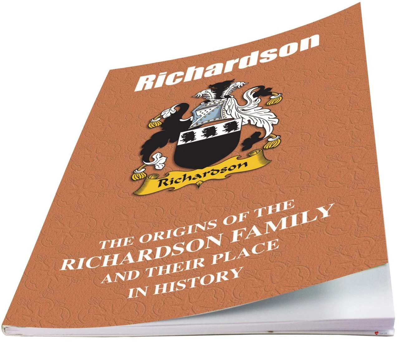 Richardson English Ancestry Family History Booklet with Amazing Facts of this Famous Name