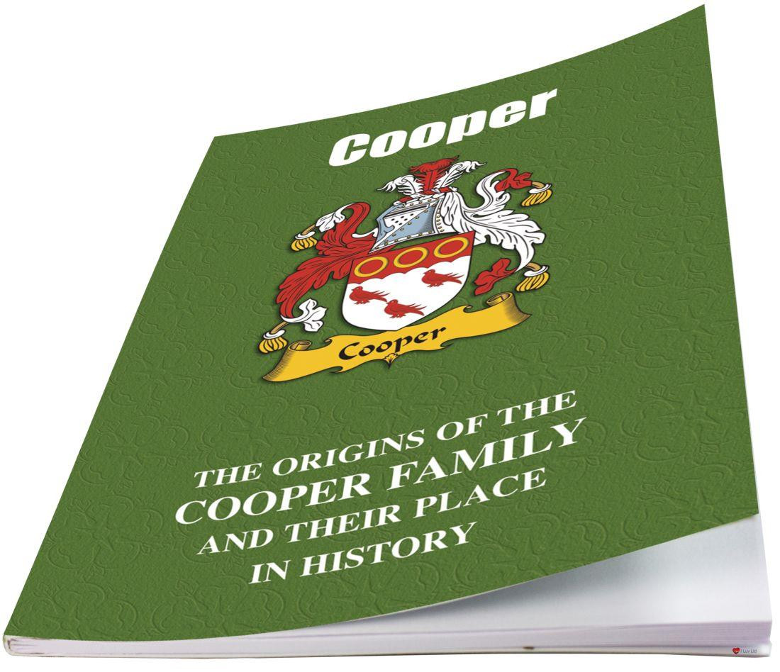 Cooper English Ancestry Family History Booklet with Amazing Facts of this Famous Name