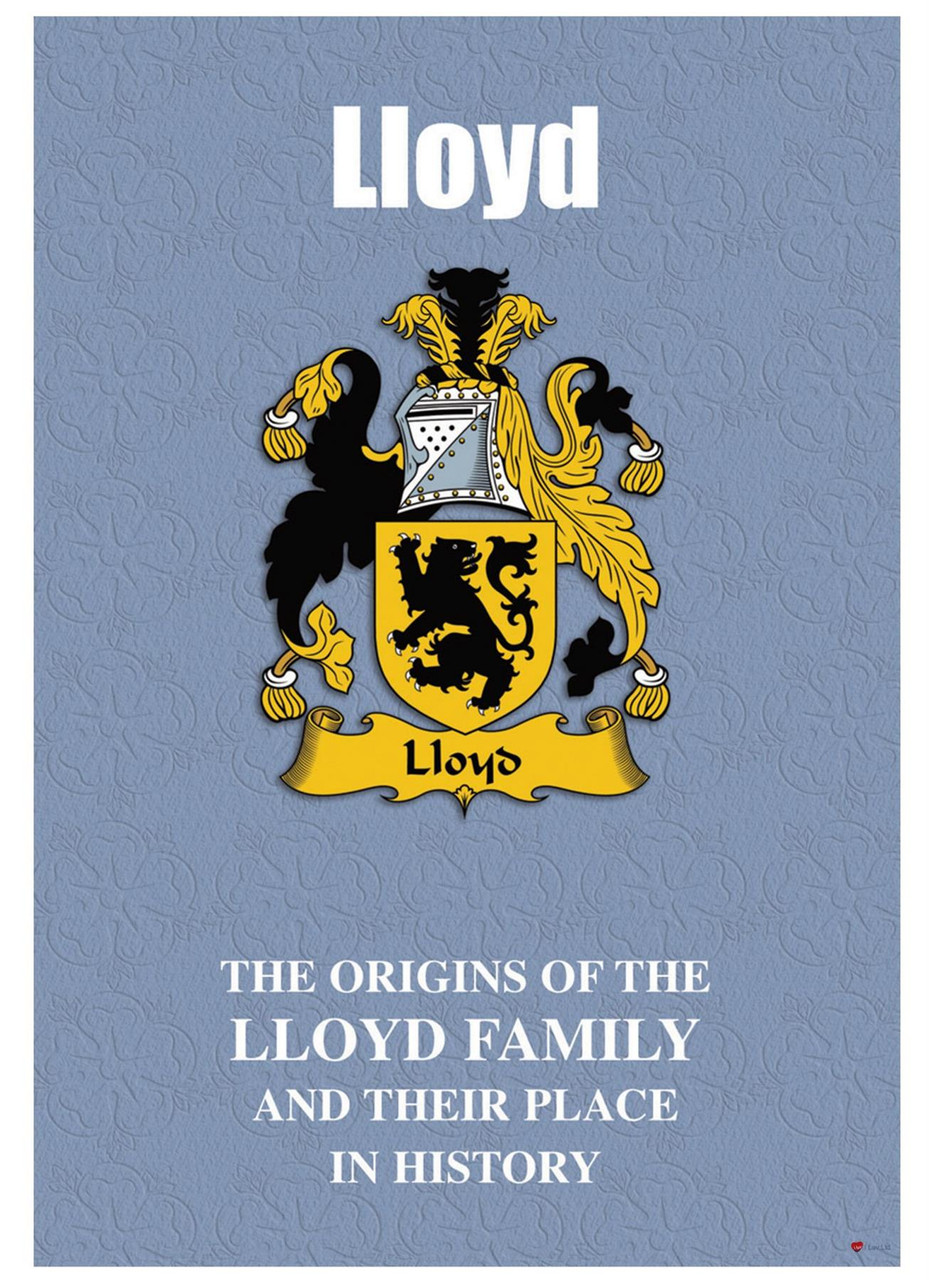 Lloyd English Ancestry Family History Booklet with Amazing Facts of this Famous Name