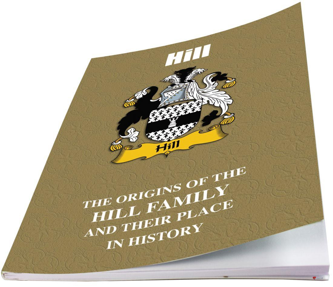 Hill English Ancestry Family History Booklet with Amazing Facts of this Famous Name