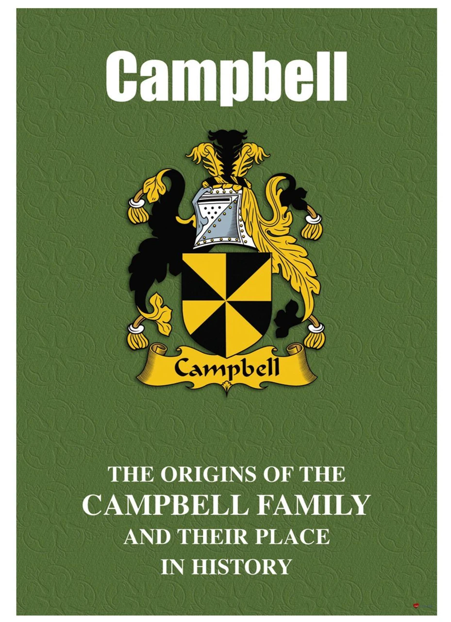 Campbell English Ancestry Family History Booklet with Amazing Facts of this Famous Name