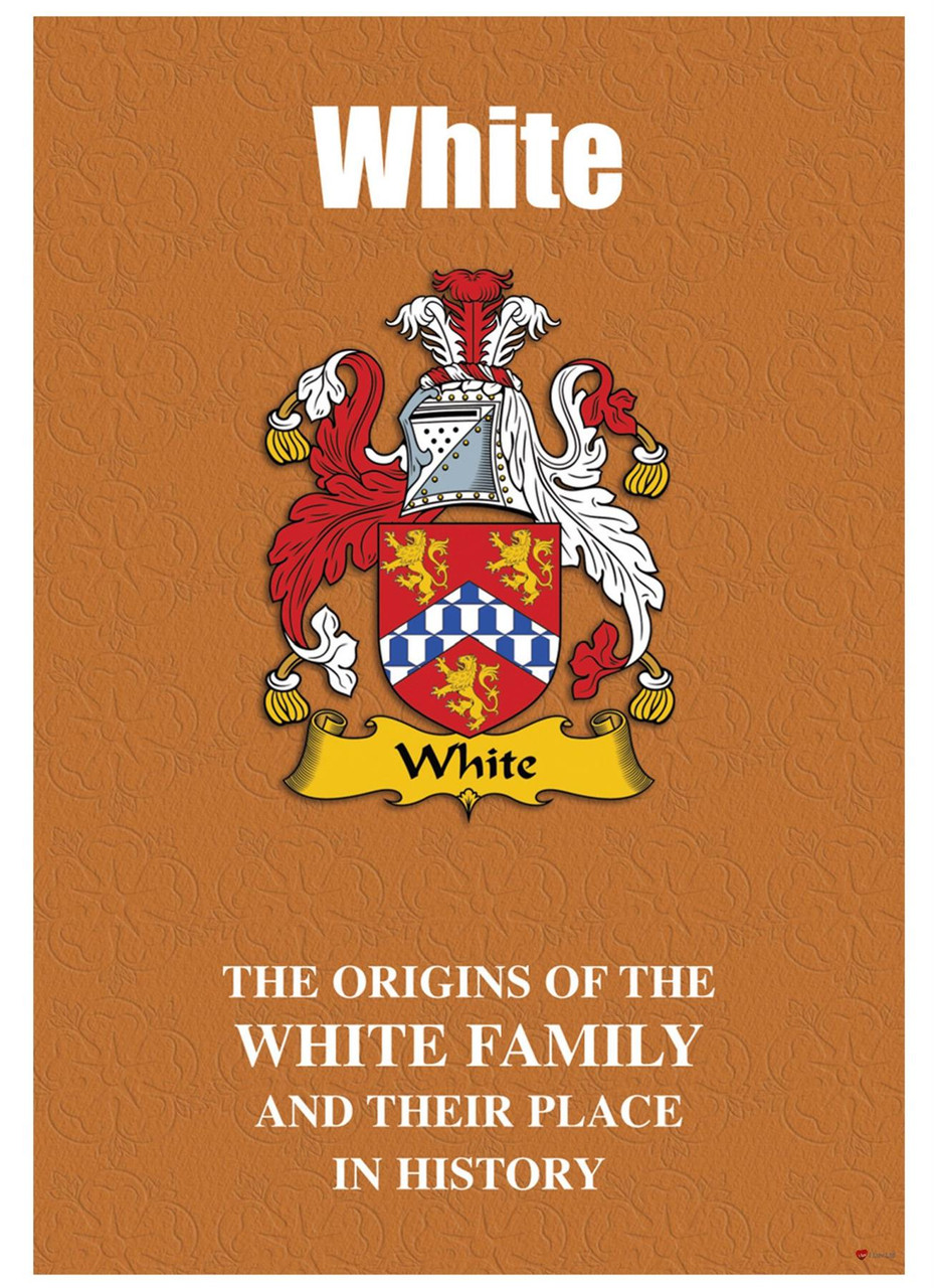White English Ancestry Family History Booklet with Amazing Facts of this Famous Name