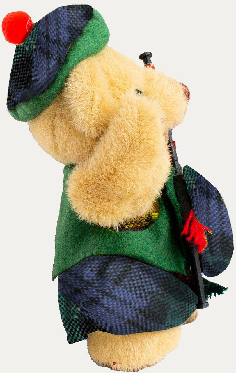 Campbell Clan Musical Teddy Bear, Scottish Gift, Made in Scotland