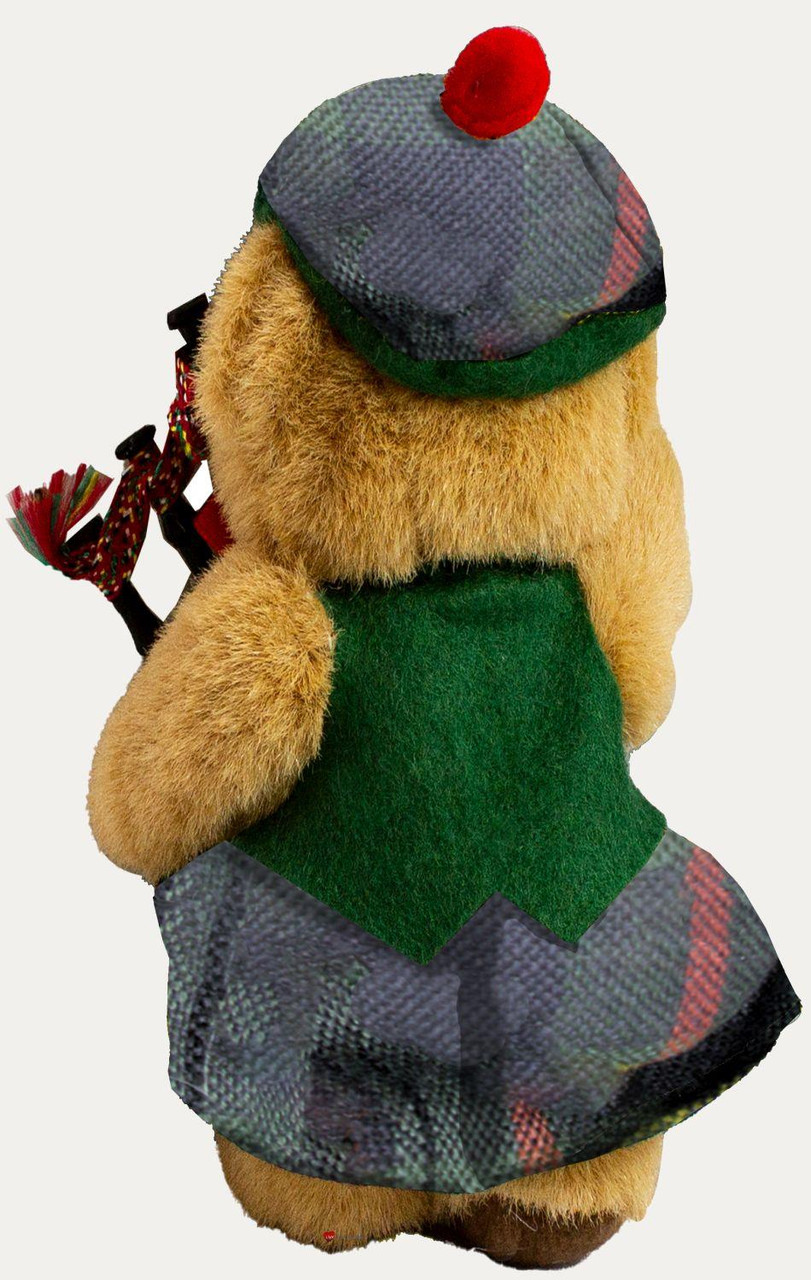 Taylor Clan Musical Teddy Bear, Scottish Gift, Made in Scotland