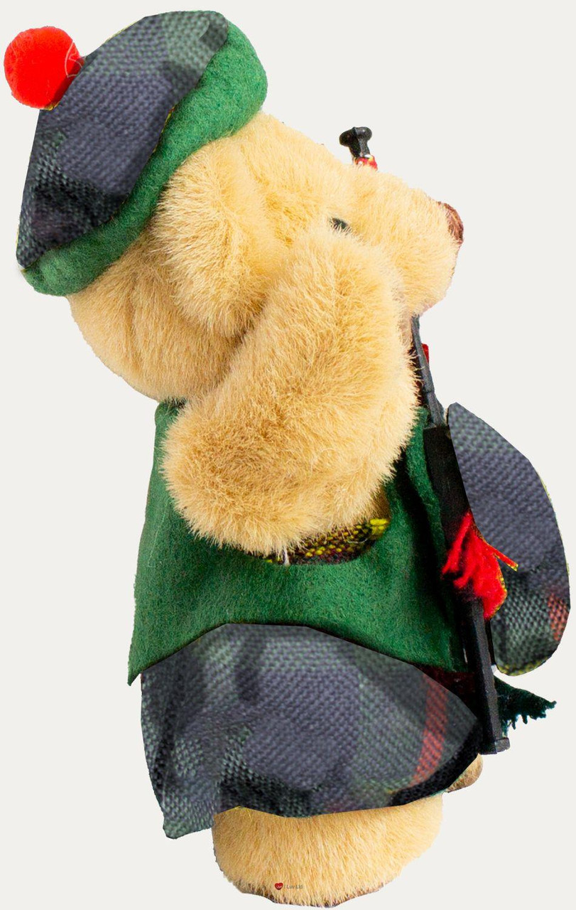 Taylor Clan Musical Teddy Bear, Scottish Gift, Made in Scotland