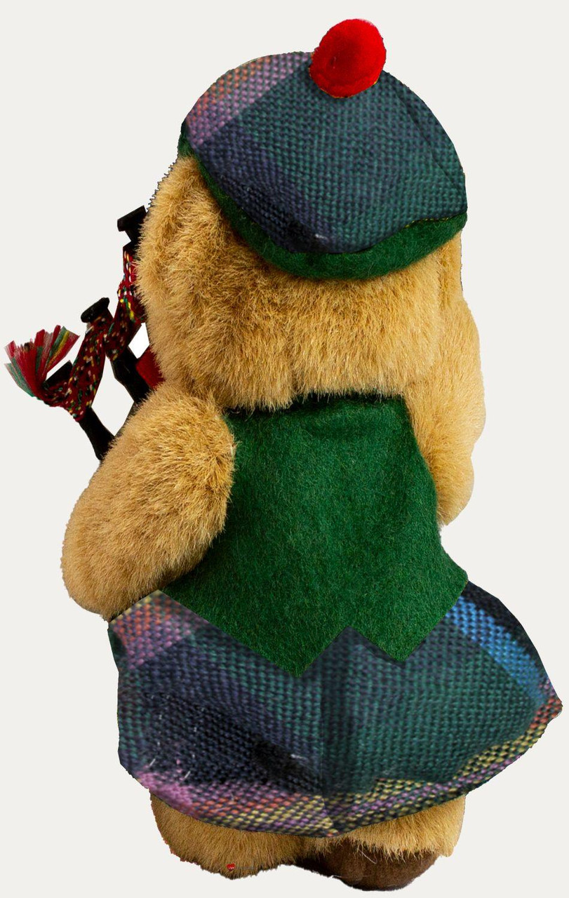 Young Clan Musical Teddy Bear, Scottish Gift, Made in Scotland