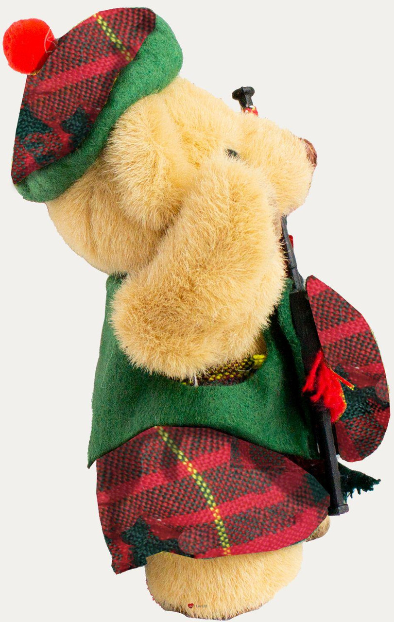 Martin Clan Musical Teddy Bear, Scottish Gift, Made in Scotland