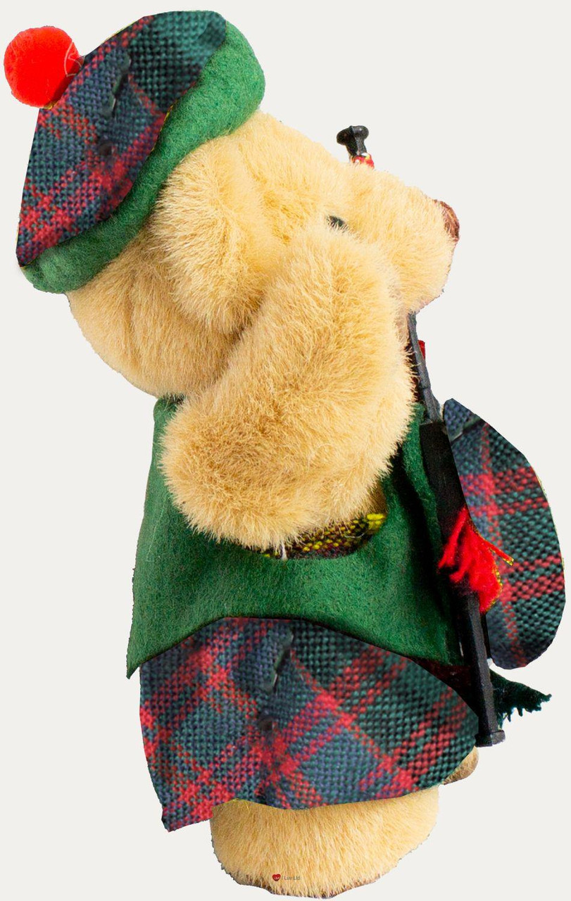 MacDonald Clan Musical Teddy Bear, Scottish Gift, Made in Scotland