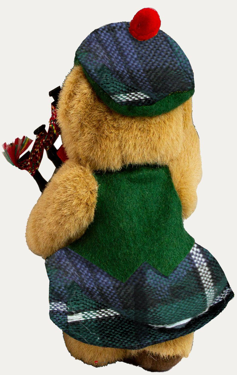 Forbes Clan Musical Teddy Bear, Scottish Gift, Made in Scotland
