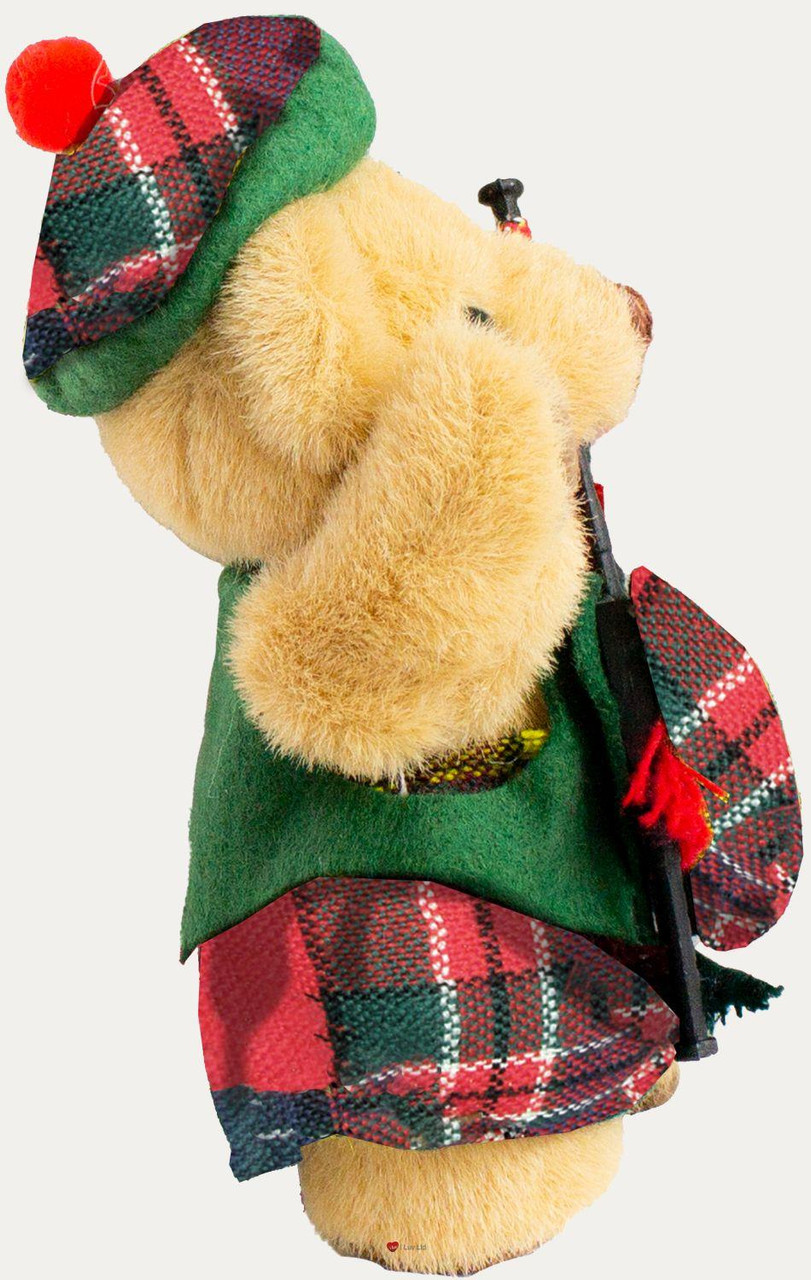 Millar Clan Musical Teddy Bear, Scottish Gift, Made in Scotland