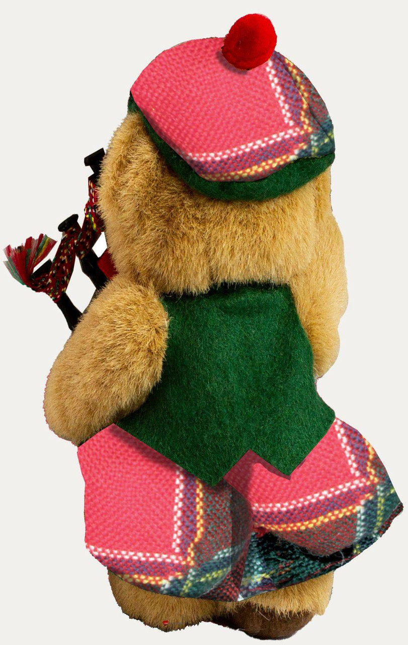 Drummond Clan Musical Teddy Bear, Scottish Gift, Made in Scotland