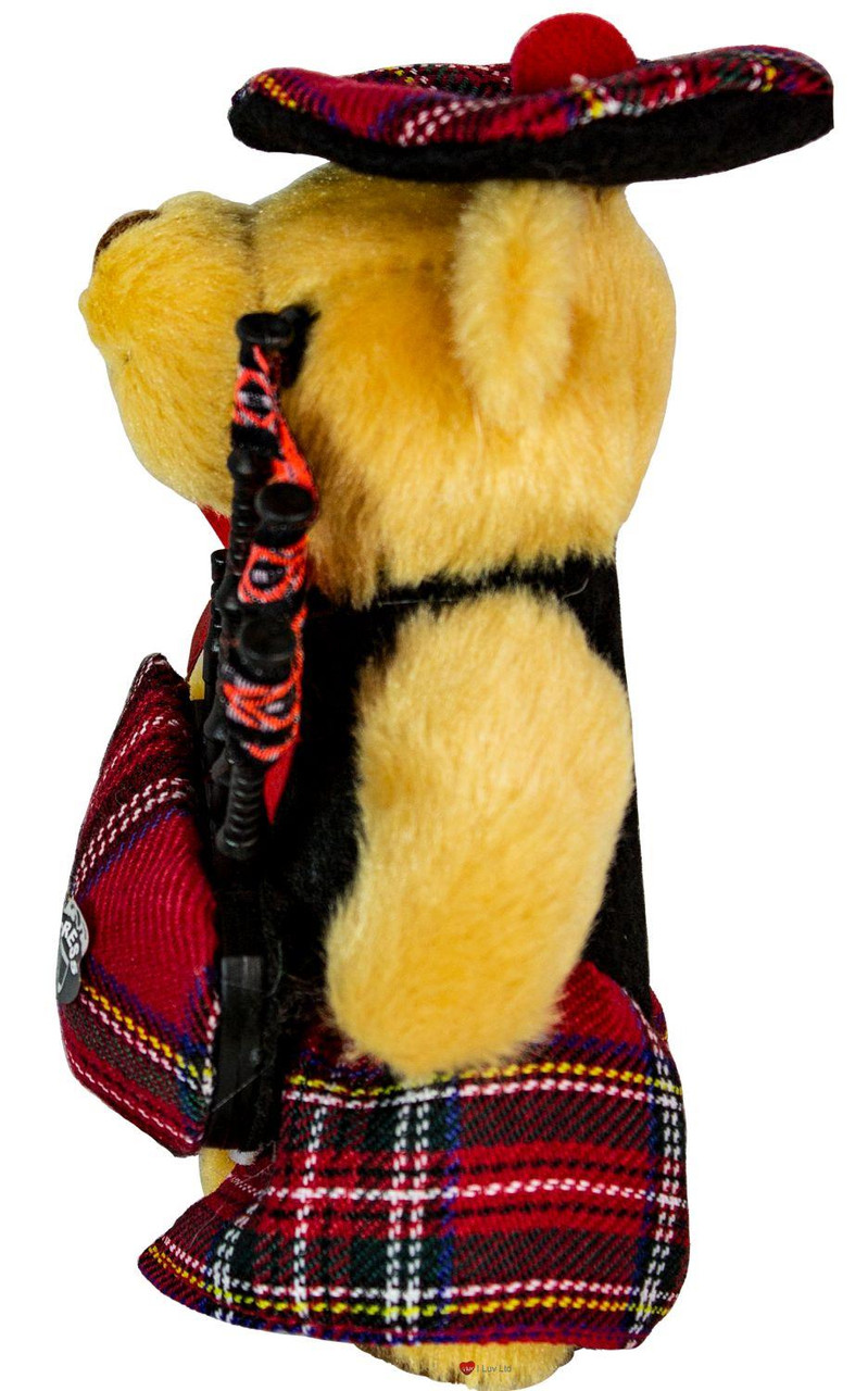 Edinburgh Musical Teddy Bear, Scottish Gift, Made in Scotland