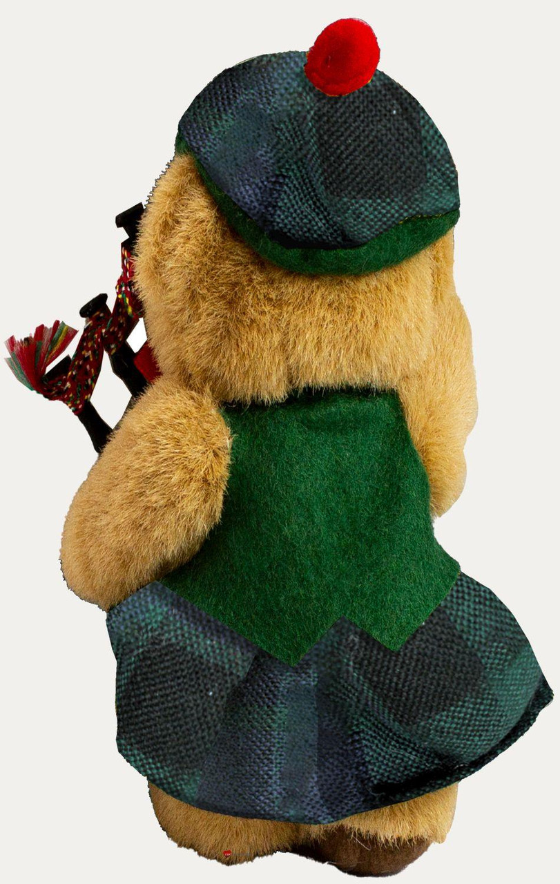 Mackay Clan Musical Teddy Bear, Scottish Gift, Made in Scotland