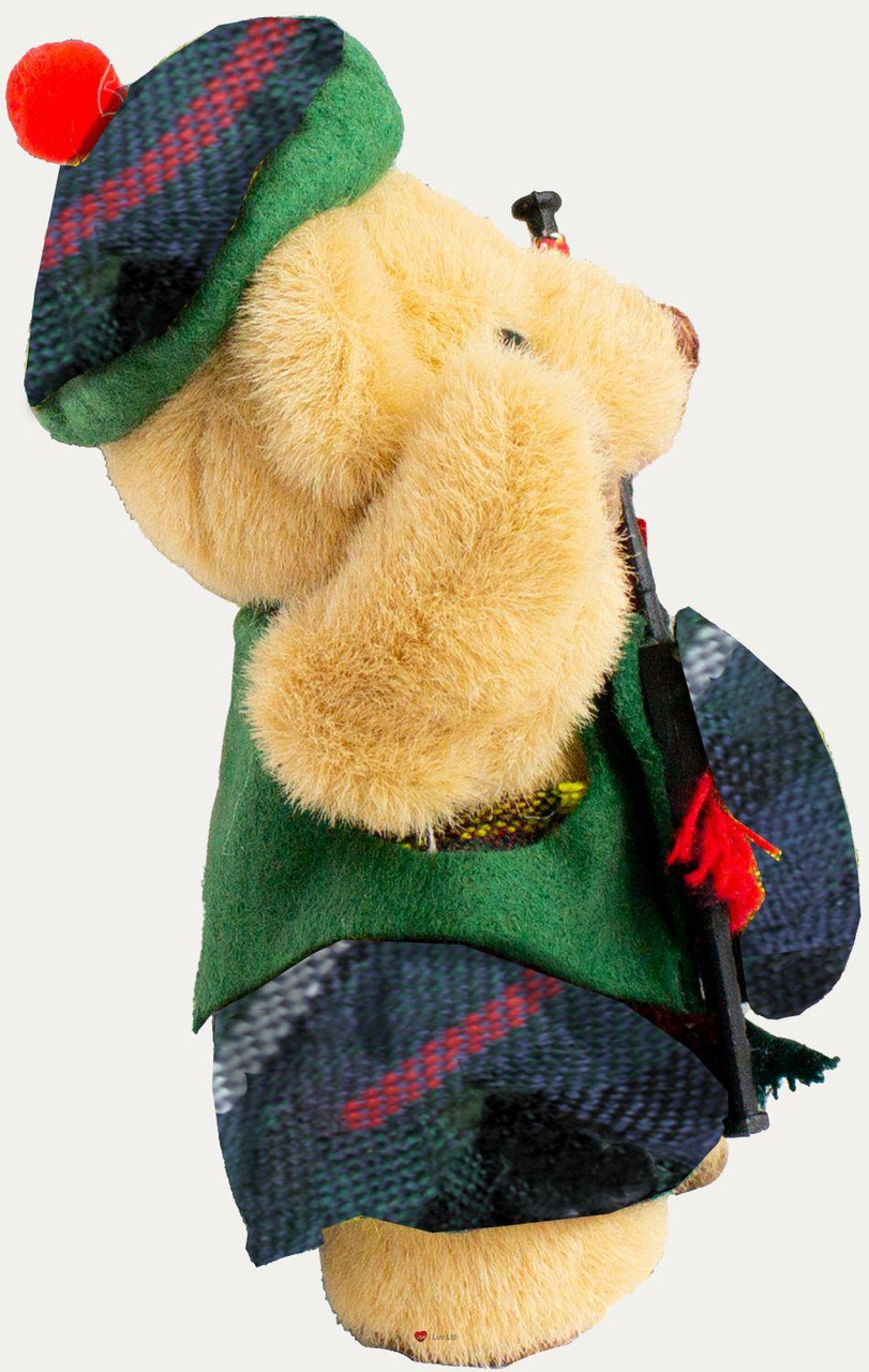 Ferguson Clan Musical Teddy Bear, Scottish Gift, Made in Scotland
