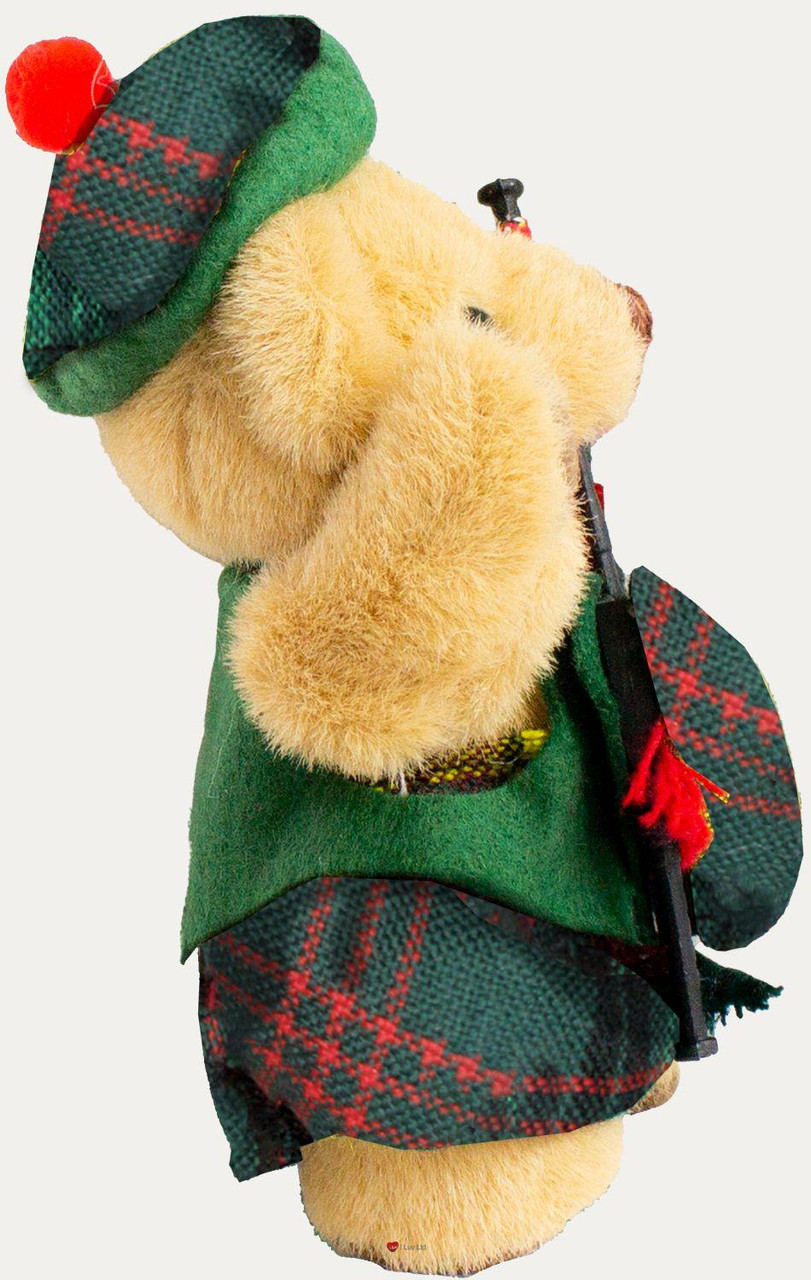 Ross Clan Musical Teddy Bear, Scottish Gift, Made in Scotland