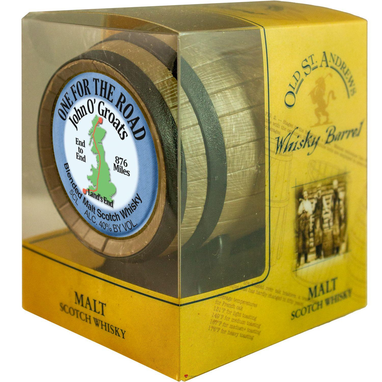 Miniature Malt Whisky Barrel John O' Groats