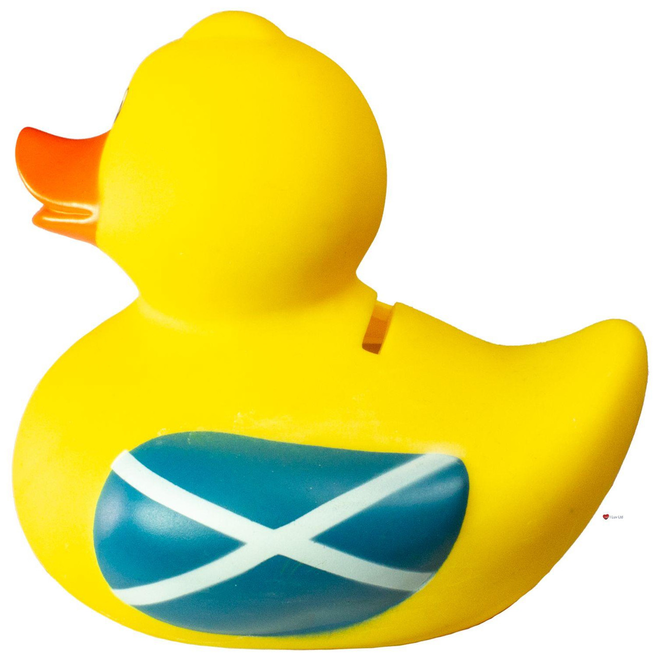 Scotland Yellow Duck Money Box Saltire