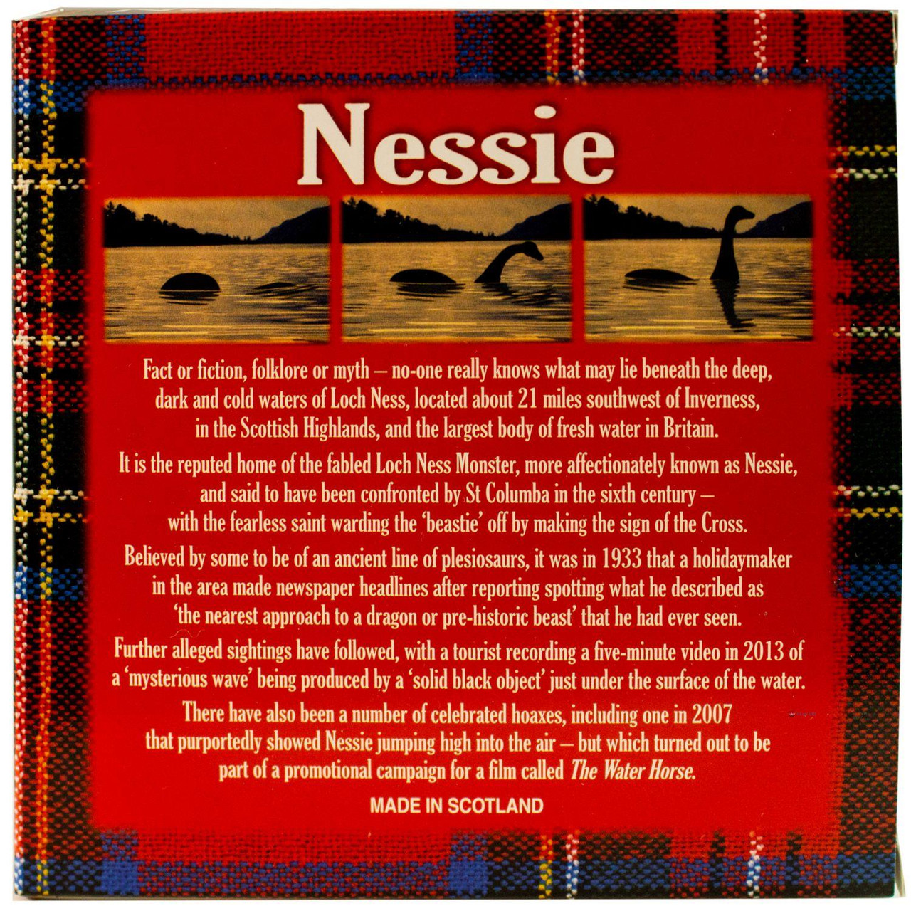 Nessie Gift Scottish Fudge