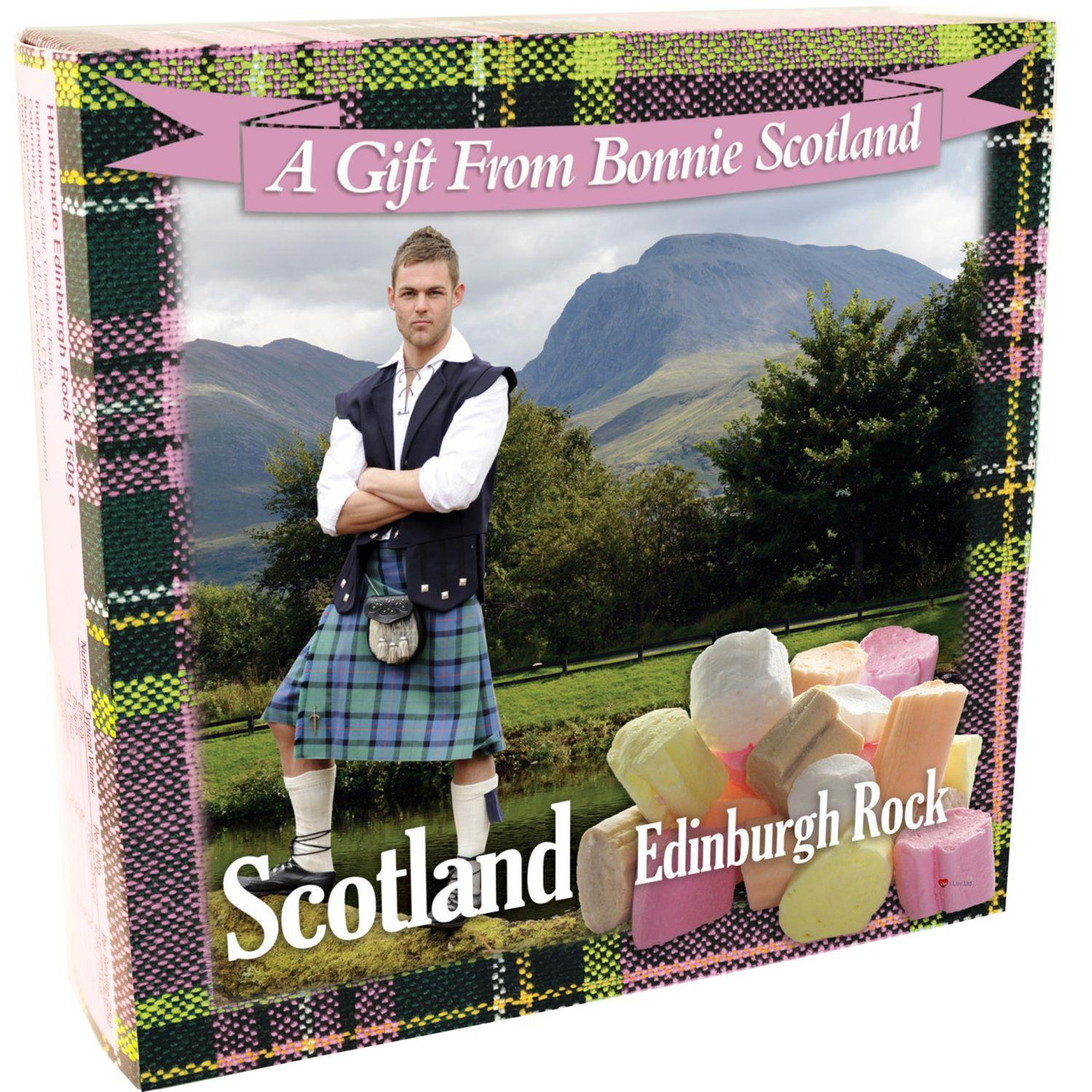 Scotland's Famous Edinburgh Rock