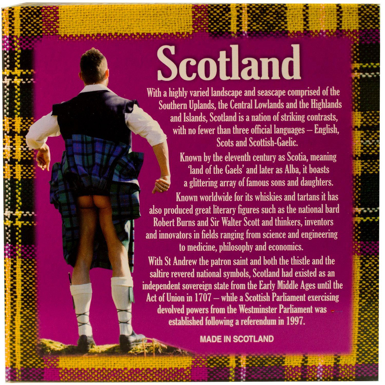 Scotland's Famous Edinburgh Rock