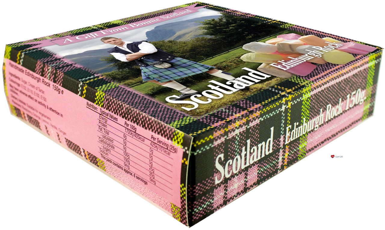 Scotland's Famous Edinburgh Rock
