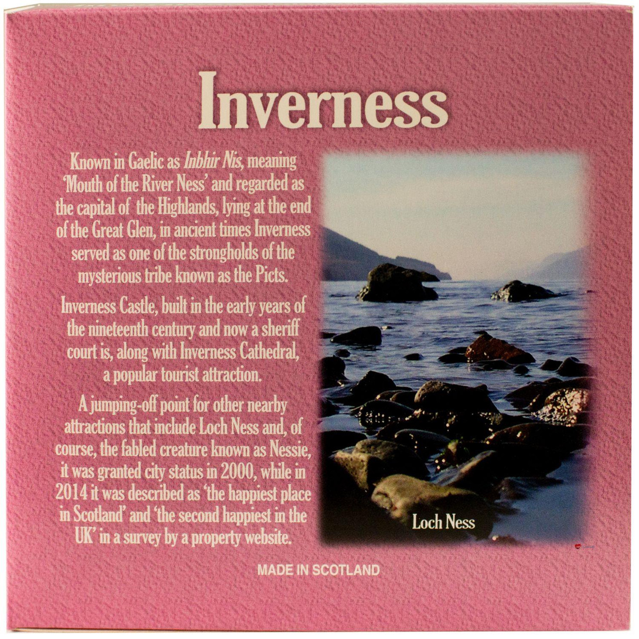 Inverness City Scottish Famous Edinburgh Rock
