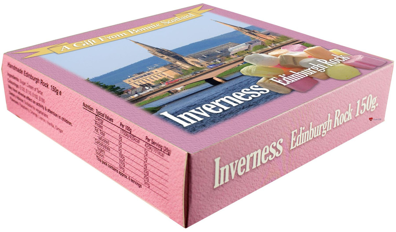 Inverness City Scottish Famous Edinburgh Rock