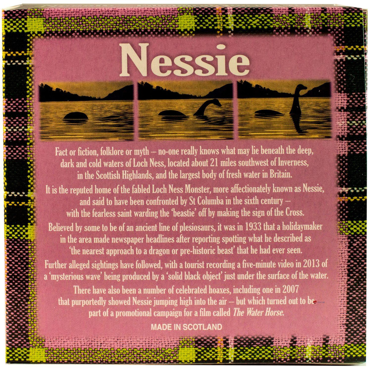 Nessie Scottish Edinburgh Rock Boxed