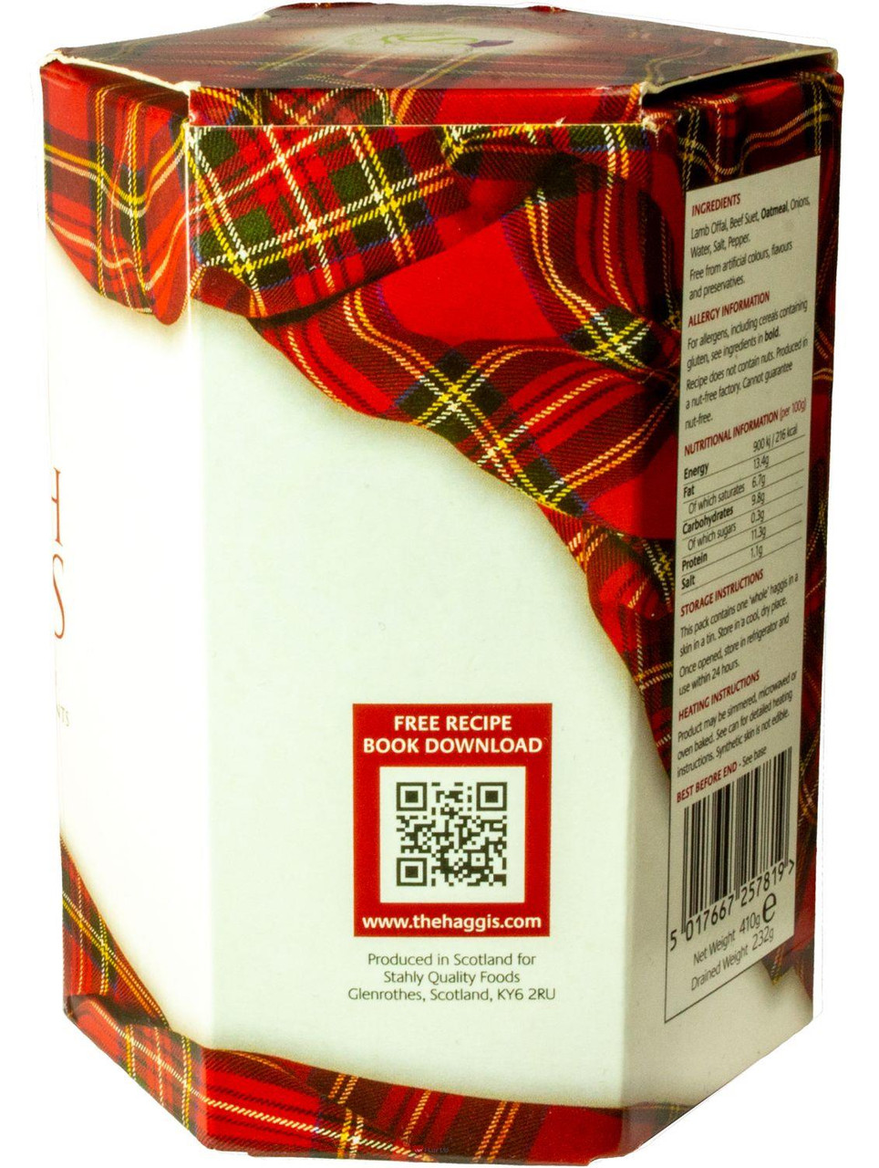 Traditional Scotch Haggis Tin Ideal Gift