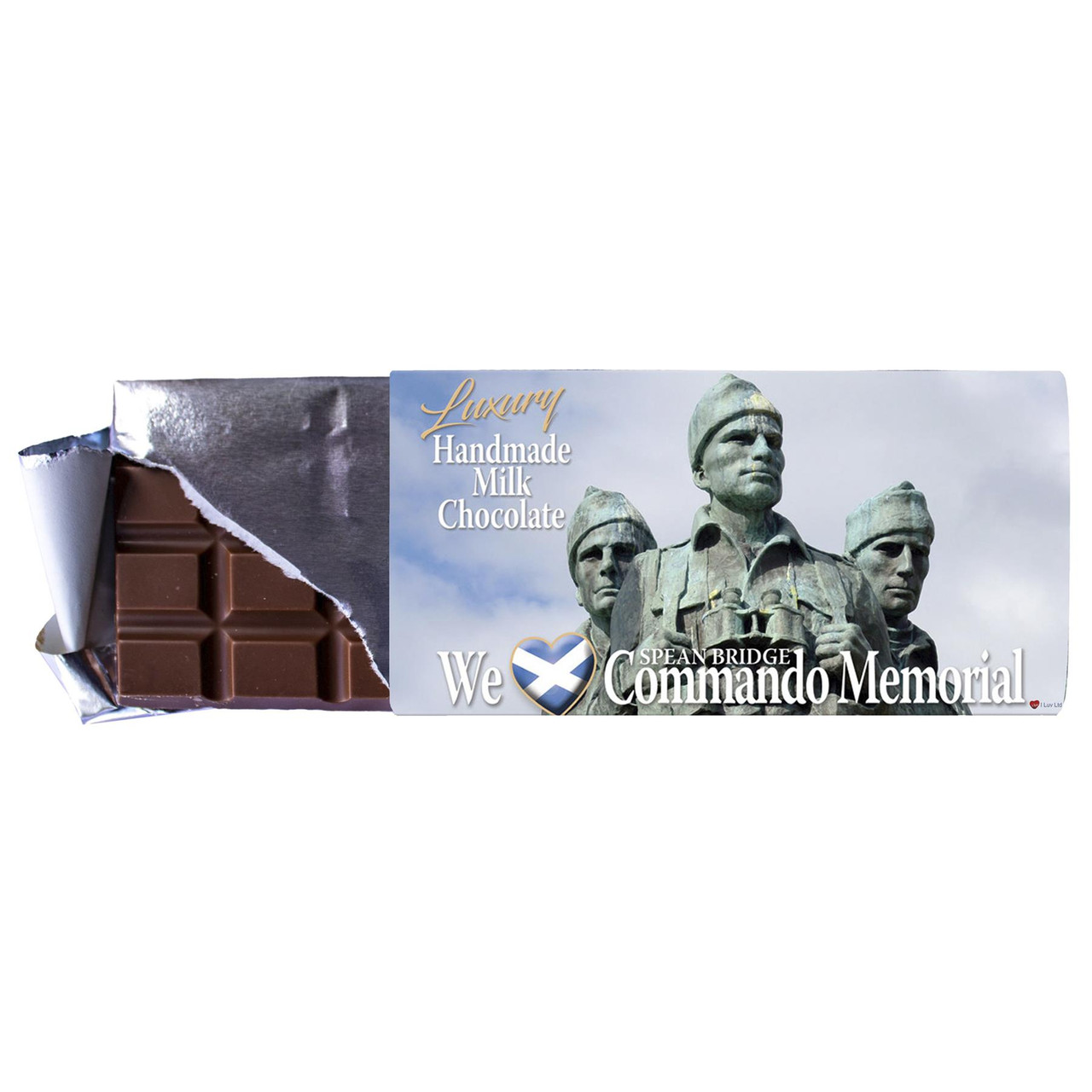 Luxury Milk Chocolate Handmade Commando Memorial Ideal Gift