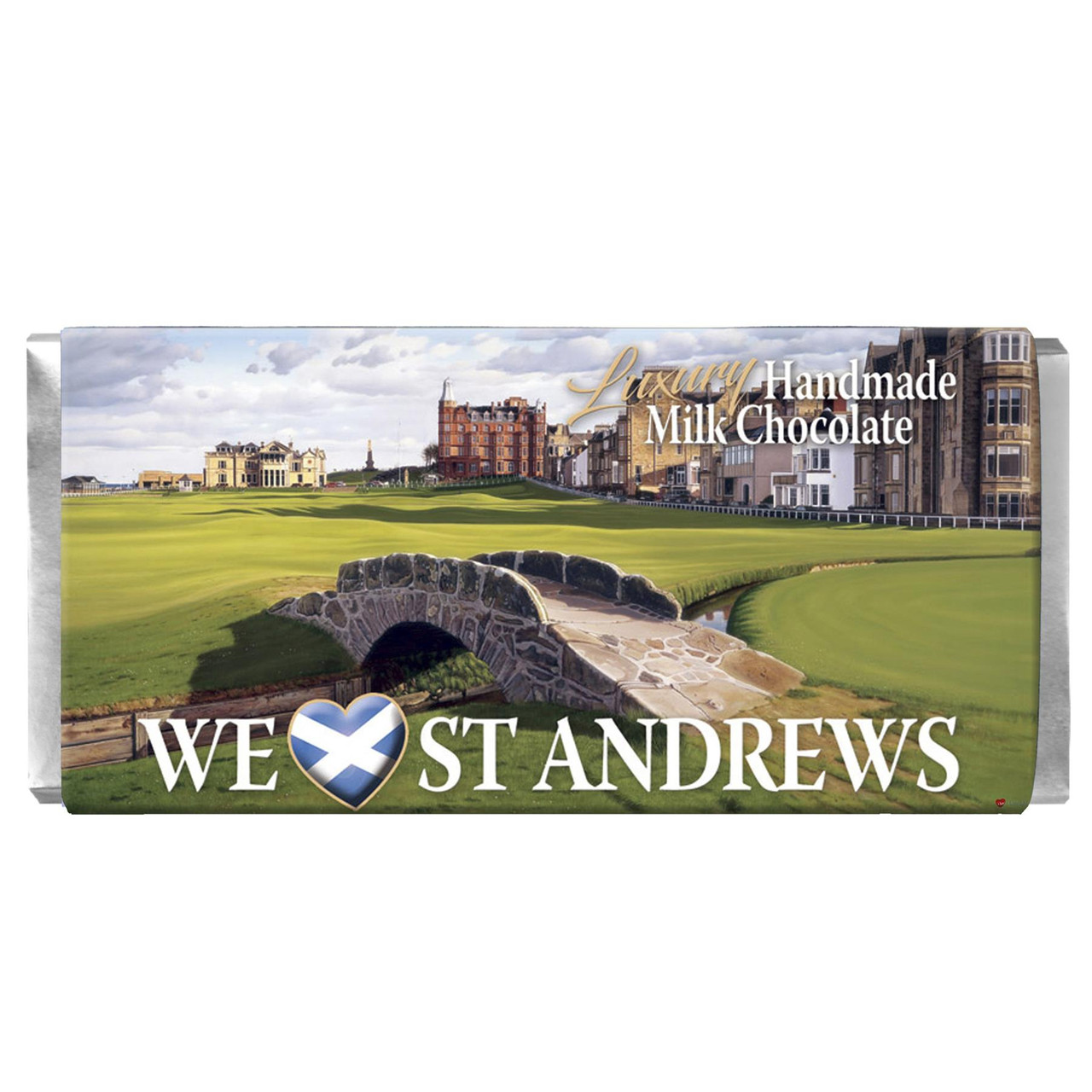 Luxury Milk Chocolate Handmade St Andrews Golf