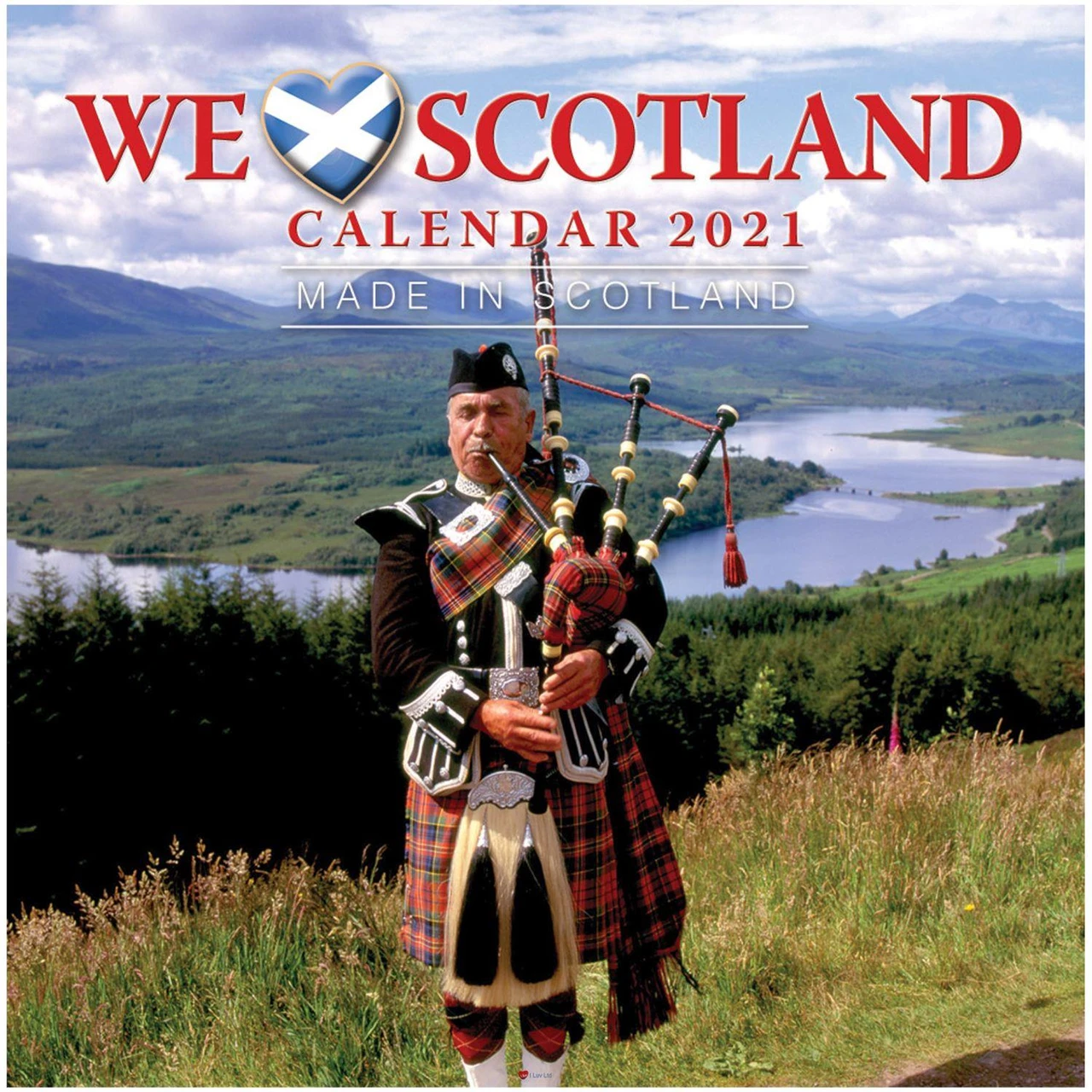 2021 Scotland Scenery Calendar Small Compact