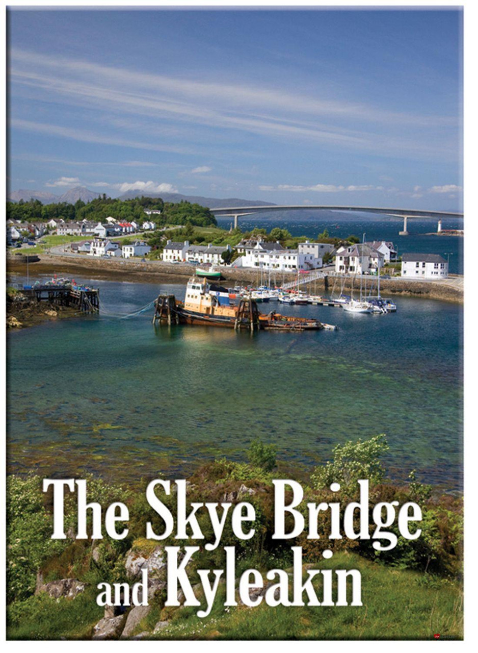 The Skye Bridge and Kyleakin Scenic Metallic Magnet