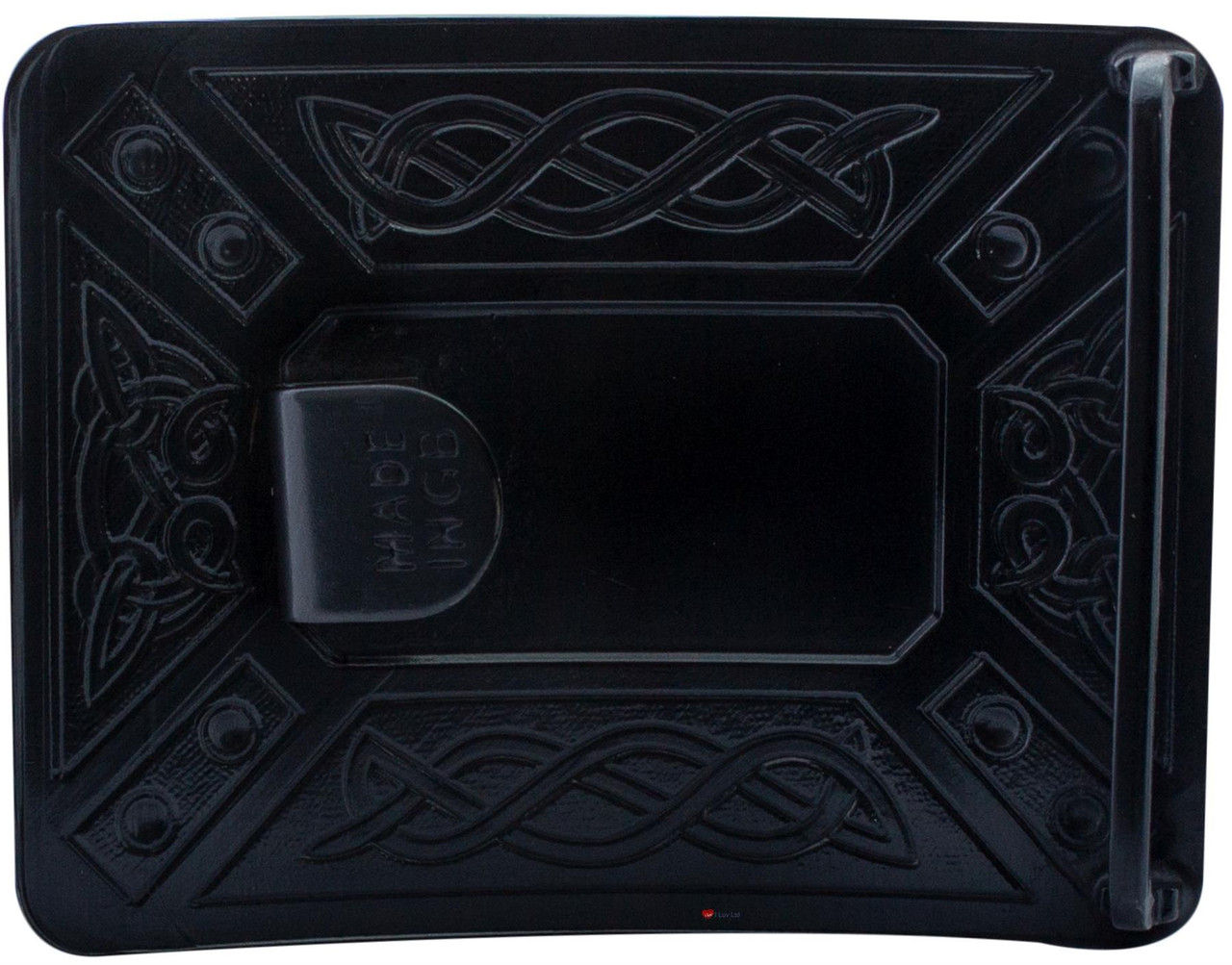 Original Celtic Knot Dress Kilt Belt Buckle Scottish Made