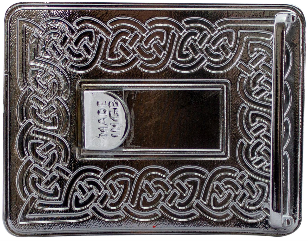 Celtic Link Kilt Belt Buckle Scottish Made