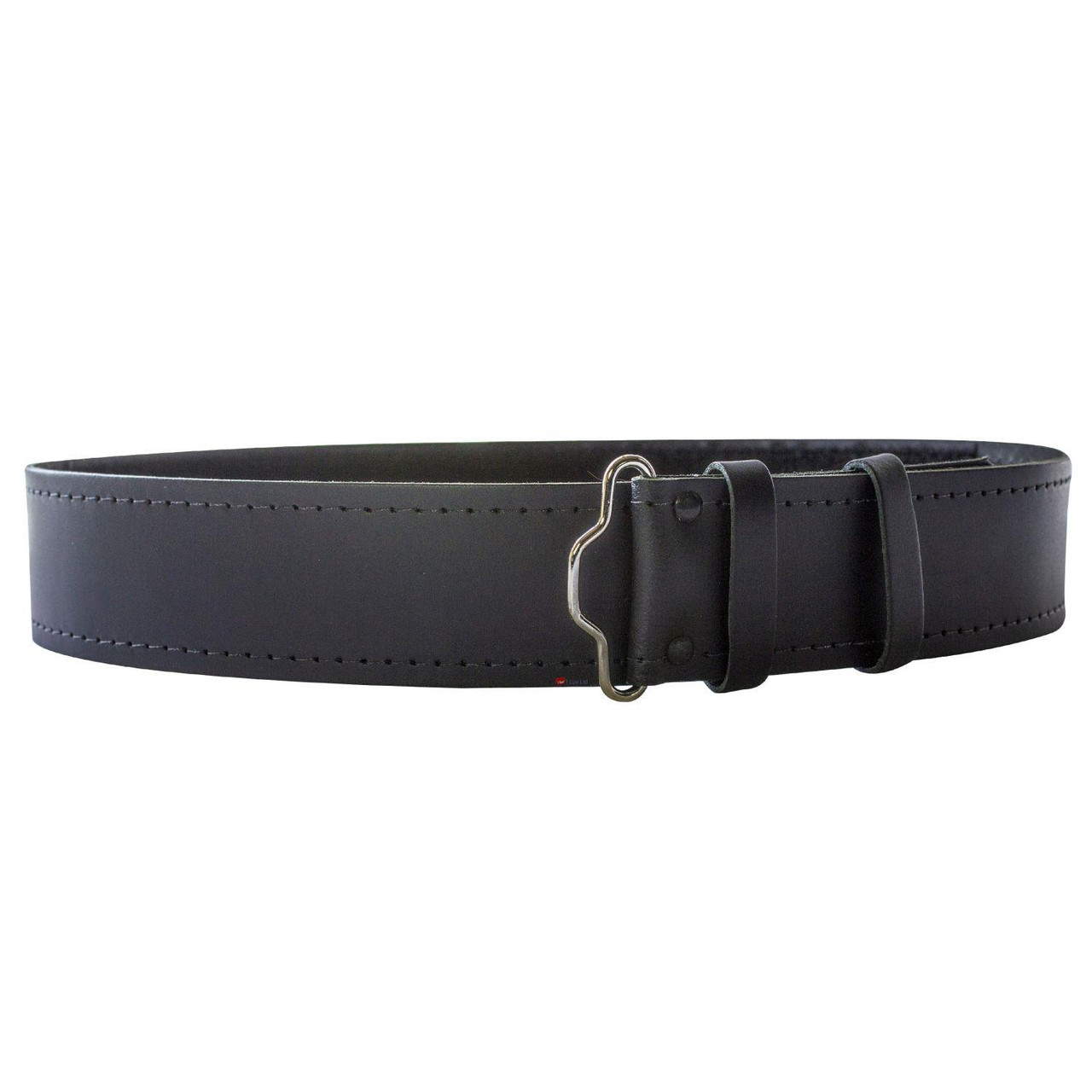 Plain Hide Leather Velcro Kilt Belt 2.25" Wide Scottish Made